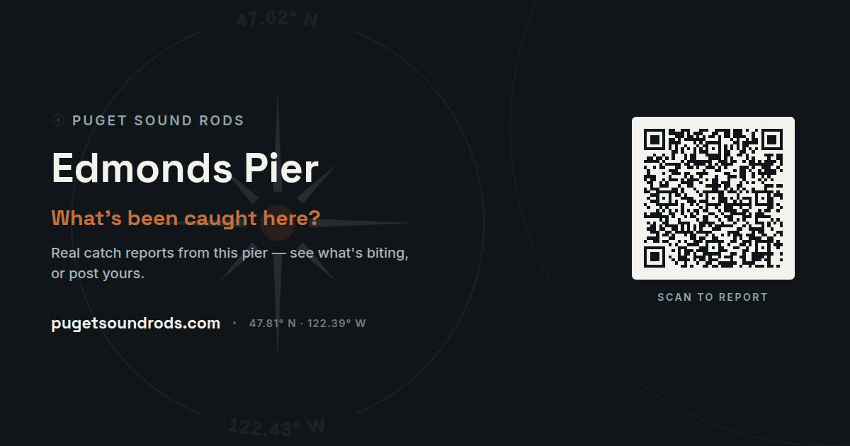 Edmonds Pier — Report Your Catch