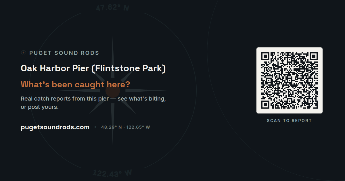 Oak Harbor Pier (Flintstone Park) — Report Your Catch